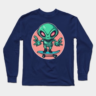 alien skaters Long Sleeve T-Shirt